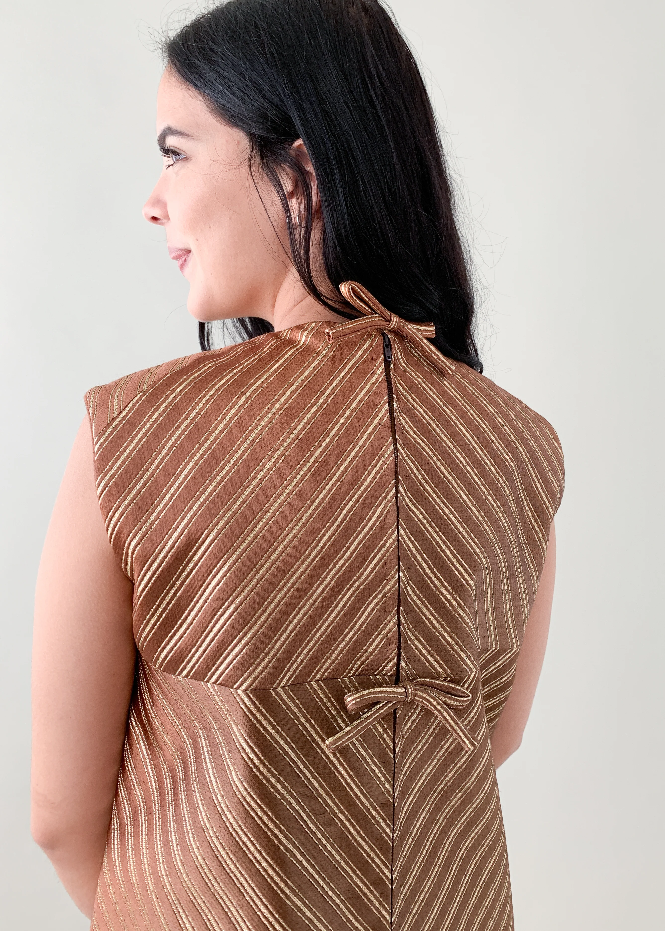 Vintage 1960s Jean Patou MOD Cocktail Dress - Image 3